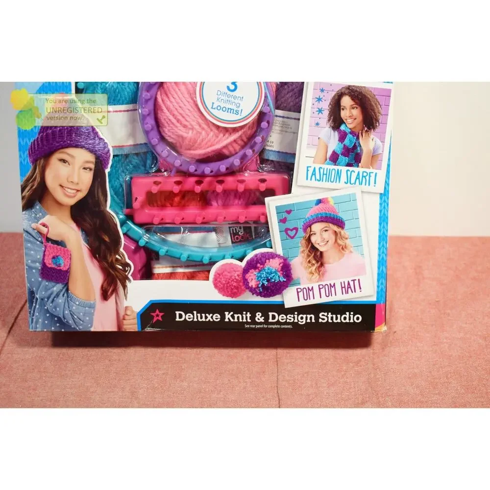Cra-Z-Art My Look Deluxe Knit and Design Studio